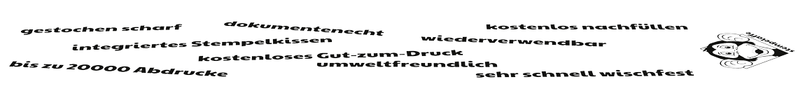 Stempelaffe Text